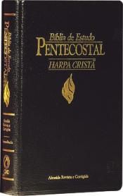 BÍBLIA DE ESTUDO PENTECOSTAL COM HARPA CRISTÃ