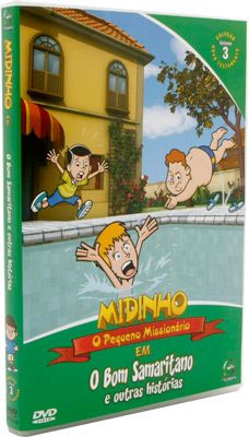 DVD MIDINHO O PEQUENO MISSIONÁRIO VOL 3