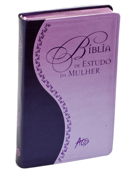 Nova Biblia de Estudo da Mulher Roxo x Lilás