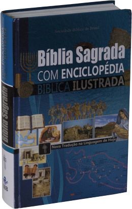 Bíblia com Enciclopédia Capa Dura Ilustrada   Capa Dura Ilus