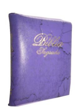 Biblia Pequena Capa Ziper Roxo Folha sem Indice