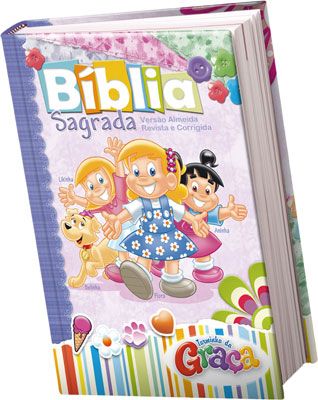 BIBLIA TURMINHA DA GRAÇA CAPA DURA MENINAS