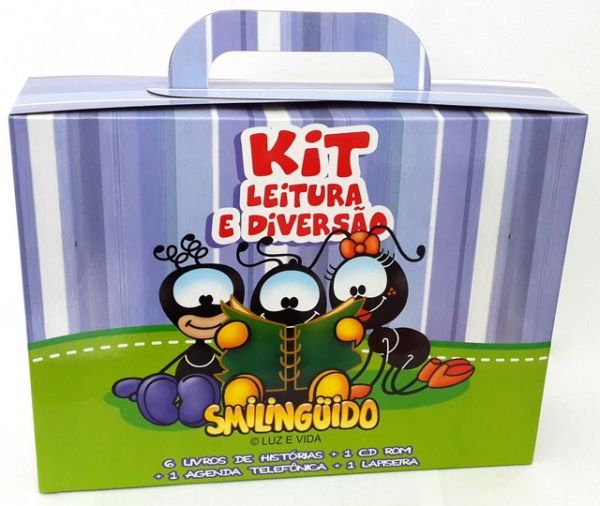 KIT SMILINGUIDO LEITURA E DIVERSÃO