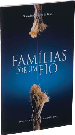 Famílias por um fio   Capa brochura ilustrada