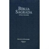 BIBLIA AGAPE LETRA GRANDE AZUL