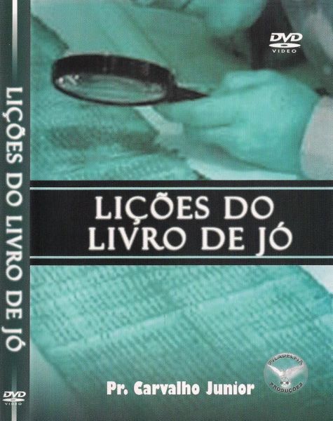 DVD PR CARVALHO JUNIOR LIÇÕES DO LIVRO DE JÓ